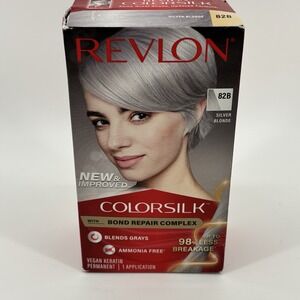Revlon Colorsilk Silver Blonde Hair Color #82B